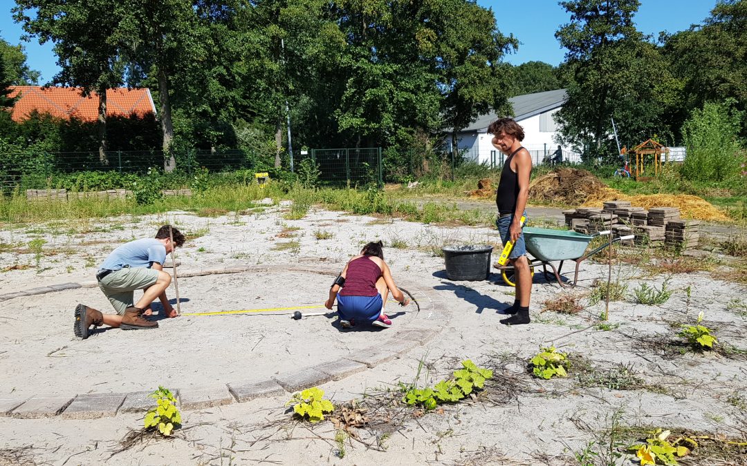 Geodesic dome – eerste fase