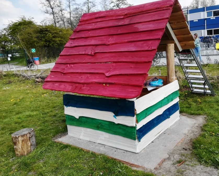 Kabouterhuis krijgt kleur