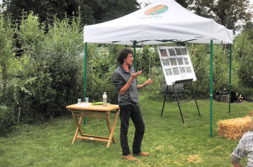 Natuureducatie –  Bram Derckx geeft presentatie over No Dig tuinieren
