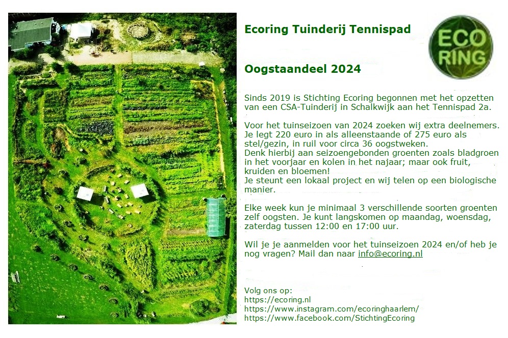 Oogstaandeel 2024
